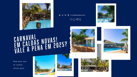 Imagem representativa: Carnaval em Caldas Novas! Ainda vale a pena ir? Vem que vou te contar tudo nesse post