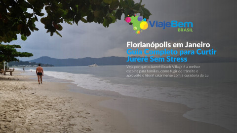 Imagem representativa: Florianópolis em Janeiro: Dicas para Curtir Jurerê Beach Village 2026