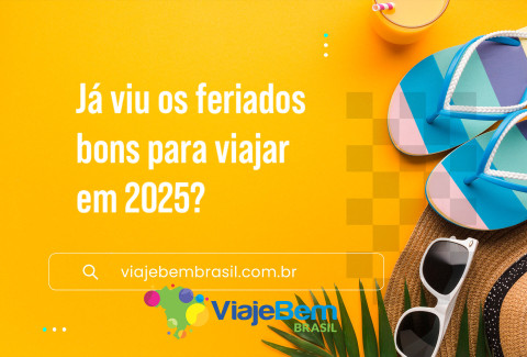 Imagem representativa: Já viu os feriados bons para viajar em 2025?