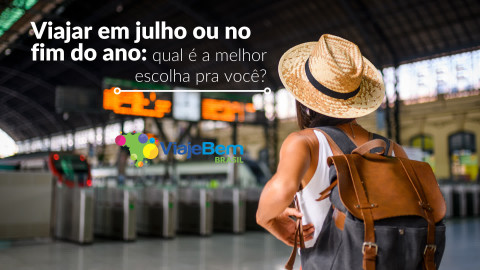Imagem representativa: Viajar em julho ou no fim do ano: qual é a melhor escolha pra você?