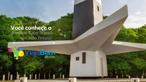 Imagem representativa: Você conhece o Farol do Cabo Branco em João Pessoa?