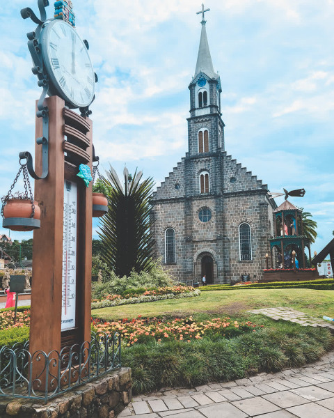 Igreja Matriz S&atilde;o Pedro em Gramado RS