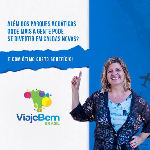 Imagem representativa: Além dos parques aquáticos onde mais a gente pode se divertir em Caldas Novas Goiás!? E com ótimo custo benefício!