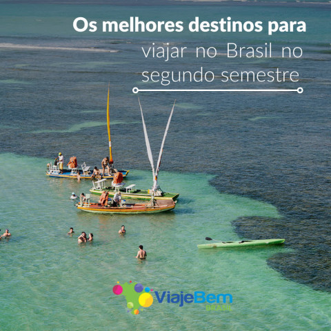 Imagem representativa: Os melhores destinos para viajar no Brasil no segundo semestre