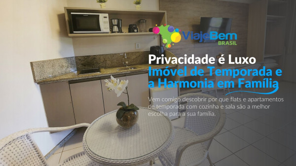 Foto demonstrativa de Aluguel de Temporada: Privacidade e Conforto em Família