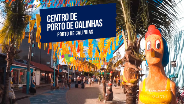 Foto demonstrativa de Centro de Porto de Galinhas