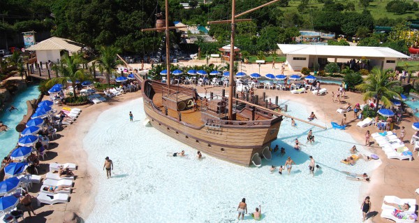 Foto demonstrativa de diRoma Acqua Park em Caldas Novas GO