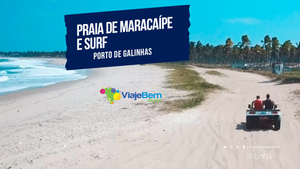 Foto demonstrativa de Praia de Maracaípe em Porto de Galinhas