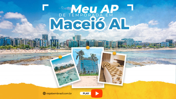 Foto demonstrativa de Venha conhecer meus apartamentos de temporada em Maceió AL